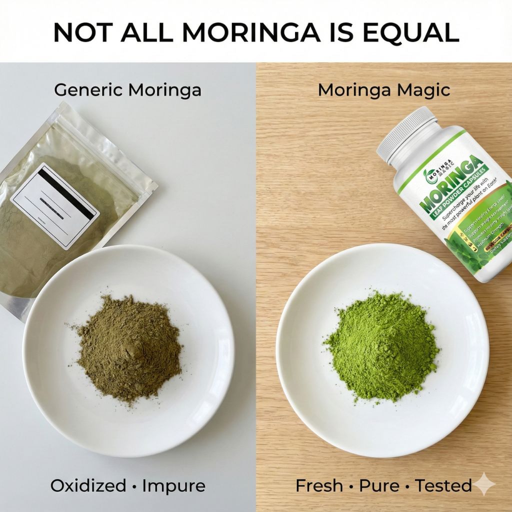 Moringa quality comparison